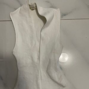 Body suit with v neck